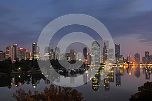 Brisbane with reflexion photo