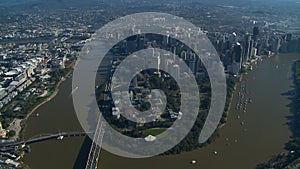 Brisbane River, University & CBD