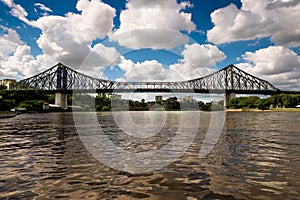 Brisbane`s famous Story Bridge