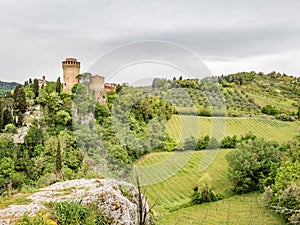 Brisighella, Emilia Romagna, Italy: The fortress.