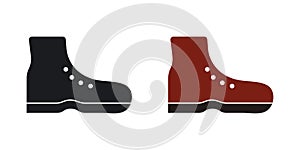 Brisk boots icon vector