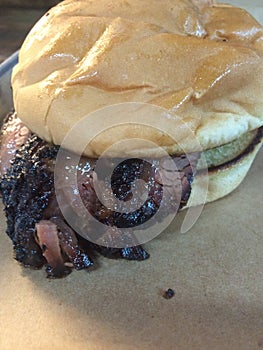 Brisket BBQ Sandwich