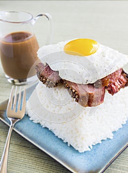 Brisket Loco Moco