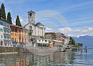 Brissago,Ticino Canton,Lake Maggiore,Switzerland photo