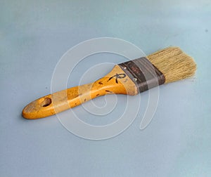 bristle brush.  with natural lacquered wood stalks