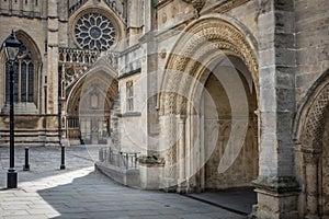 Bristol Cathedral entrance