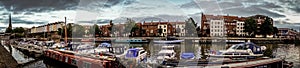 Bristol harbour panorama