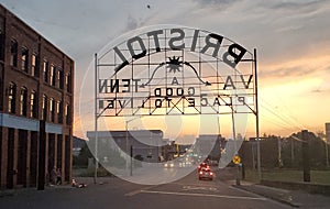 Bristol Tn/Va Sign photo