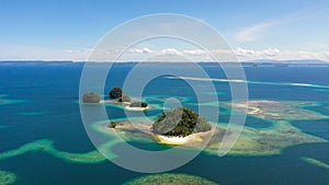Britania Group of Islands. Surigao Del Sur,Mindanao, Philippines.