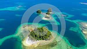 Britania Group of Islands. Surigao Del Sur,Mindanao, Philippines. photo
