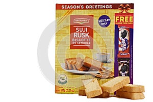 Britania suji rusk biscotte de semoule wheat big pack