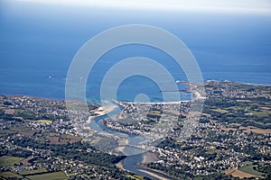 Britanny south from glenan to quiberon groix quimper lorient gulf of morbihan in french atlantic coast ocean France