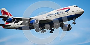 British Airways Boeing 747-400 aircraft