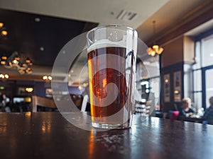 British ale beer pint