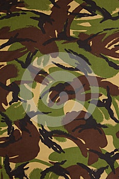 British armed force dpm camouflage fabric