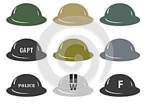 British Army MkII helmets