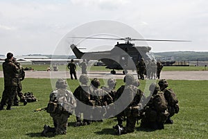 British Army training