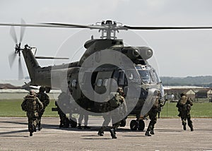 British Army training