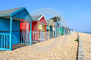 British beach huts