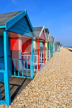 British beach huts