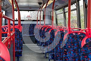 British bus interior