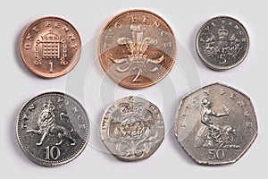 Britský mince frak 