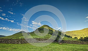 British Countryside Hills at Summer