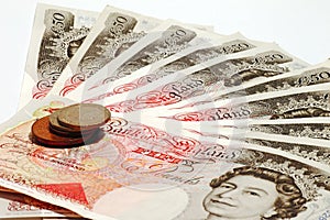 British currency & coins