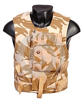 British ECBA body armour