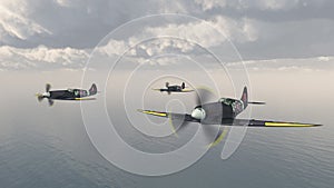 British fighter aircrafts of World War II