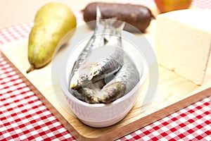 British foods Cornish sardines