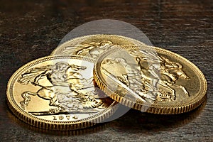 British gold coins