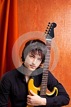 British indie pop rock look young musician photo