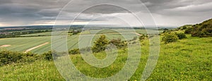 British landscape in a stormy day