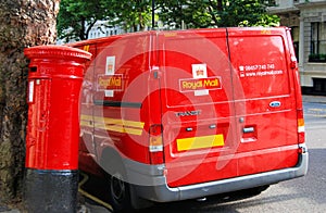 British Mail Truck