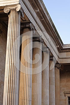 British museum columns