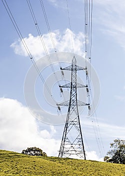 British National Grid Electricity Pylon.