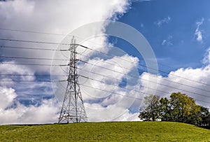 British National Grid Electricity Pylon.