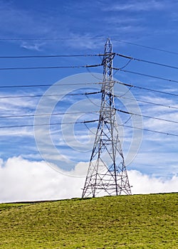 British National Grid Electricity Pylon.