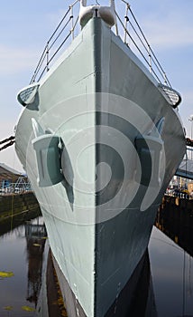 British Navy Destroyer.