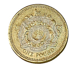 British one pound coin