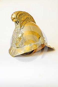 British Other Ranks Merryweather Brass Fire Helmet