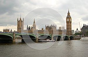 The British Parliament Building and Big Ben