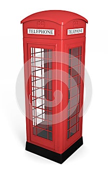 British phone booth photo