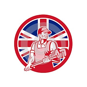 British Plumber and Gasfitter Union Jack Icon photo