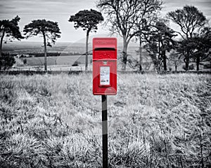 British Post Box in the English Lake District