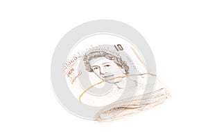British pound bank notes