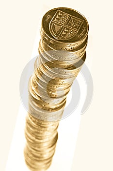 British pound coins