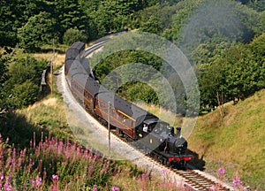 British Railways steam locomotive 47279 photo