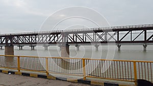 British Ralway Bridge in India